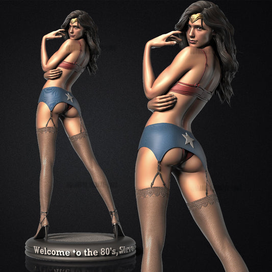 Wonder Woman NSFW - Diana Prince - STL 3D Print Files