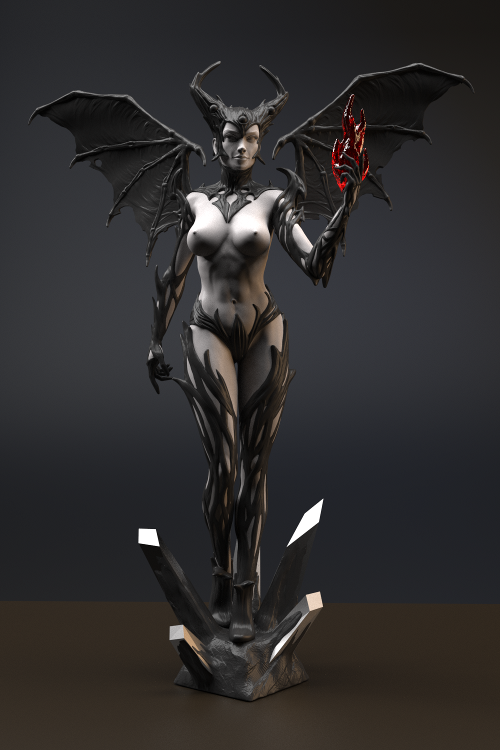 Diqual - Queen of Pain NSFW - STL 3D Print Files