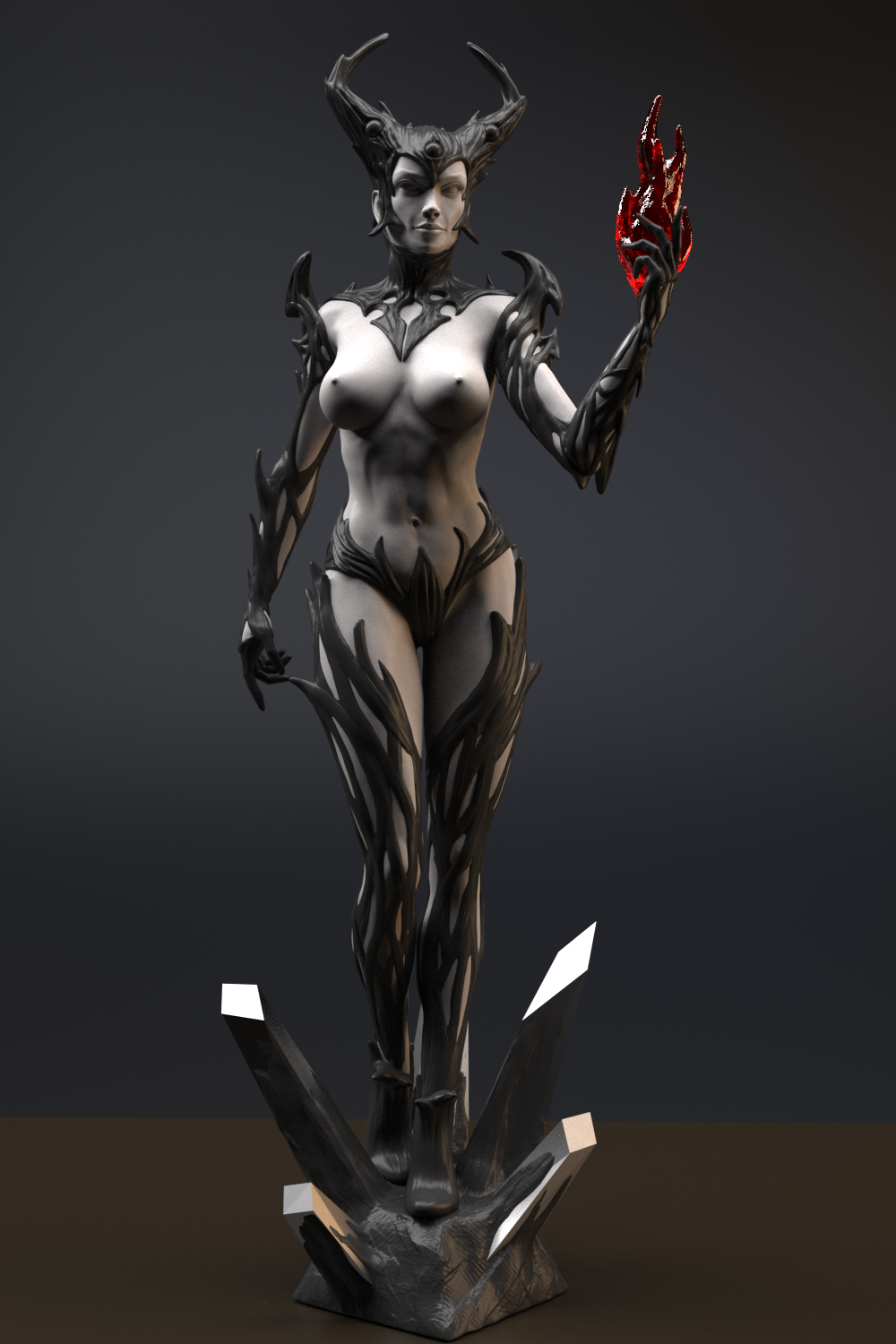 Diqual - Queen of Pain NSFW - STL 3D Print Files