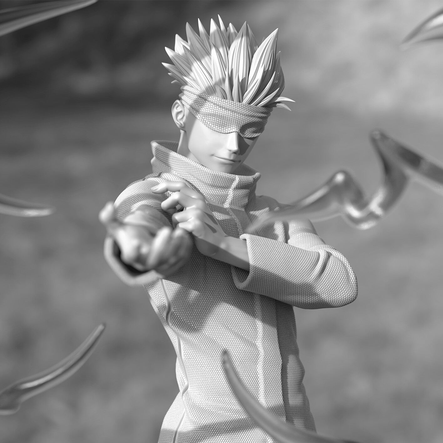 1829 Satoru Gojo - Naruto - STL 3D Print Files