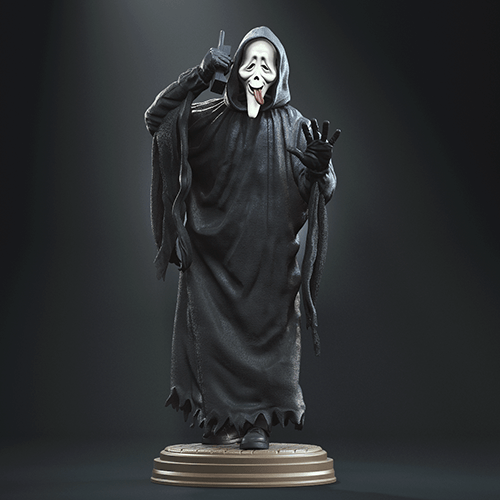 Ghostface - Scream - STL 3D Print Files