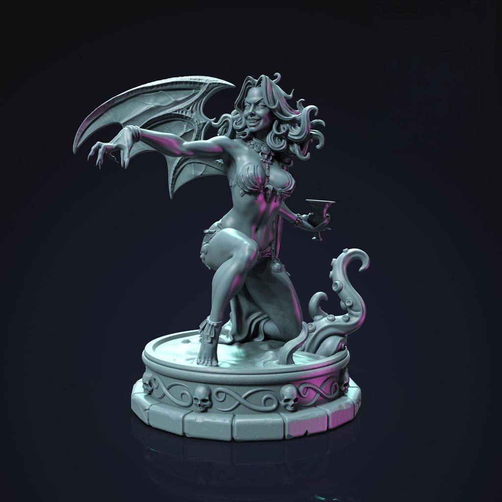 Female Vampire - STL 3D Print Files