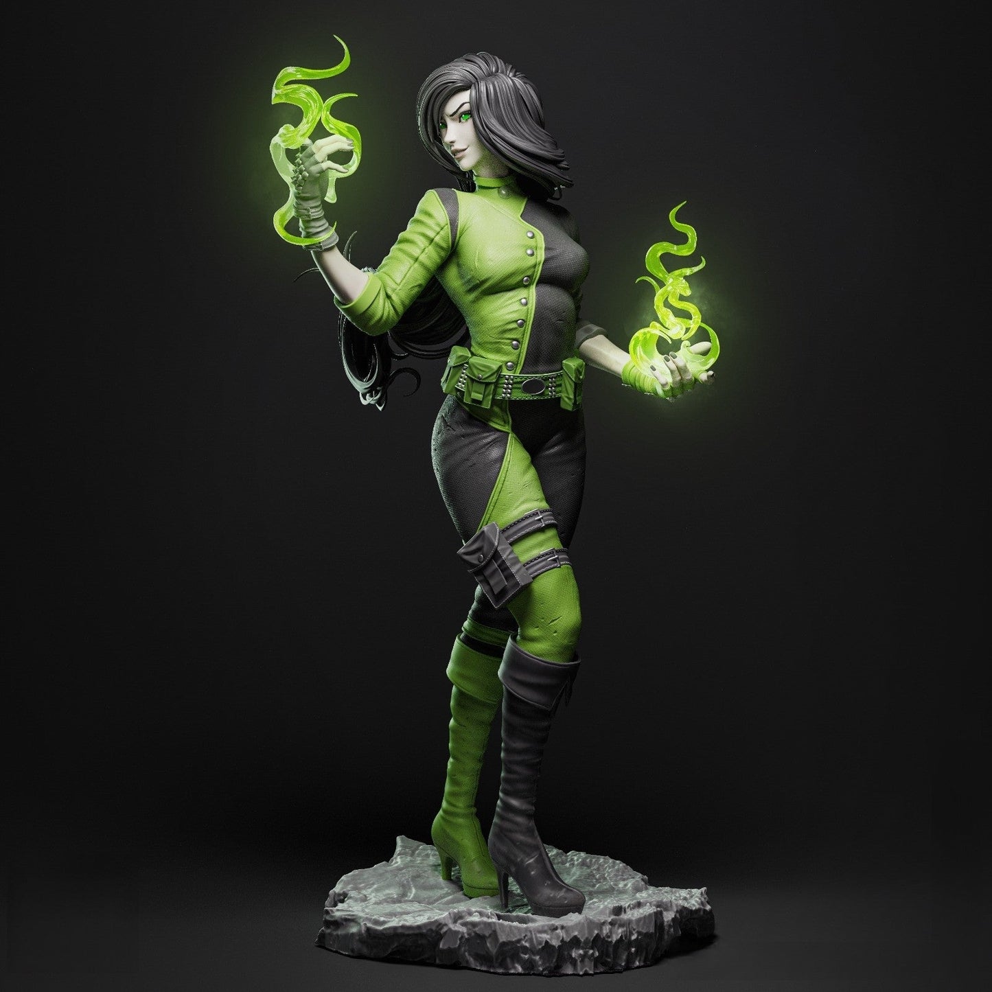 Shego - Kim Possible - STL 3D Print Files