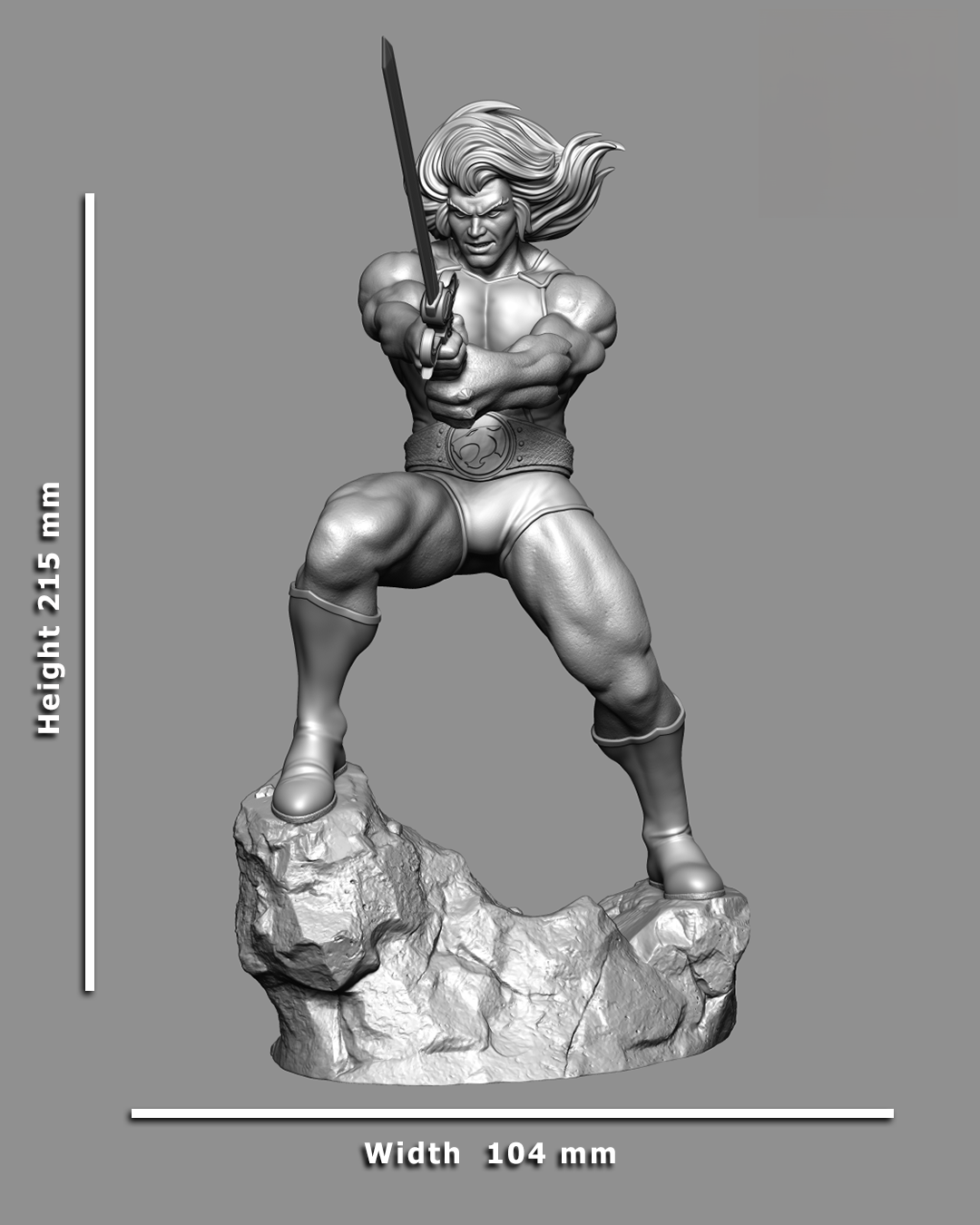 1416 Lion-O - ThunderCats - STL 3D Print Files