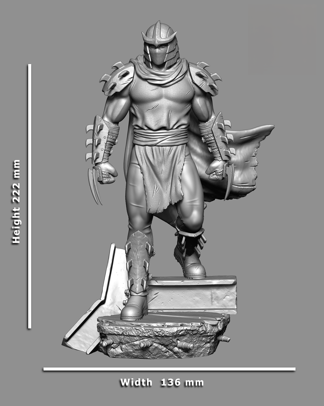 Shredder - TMNT - STL 3D Print Files