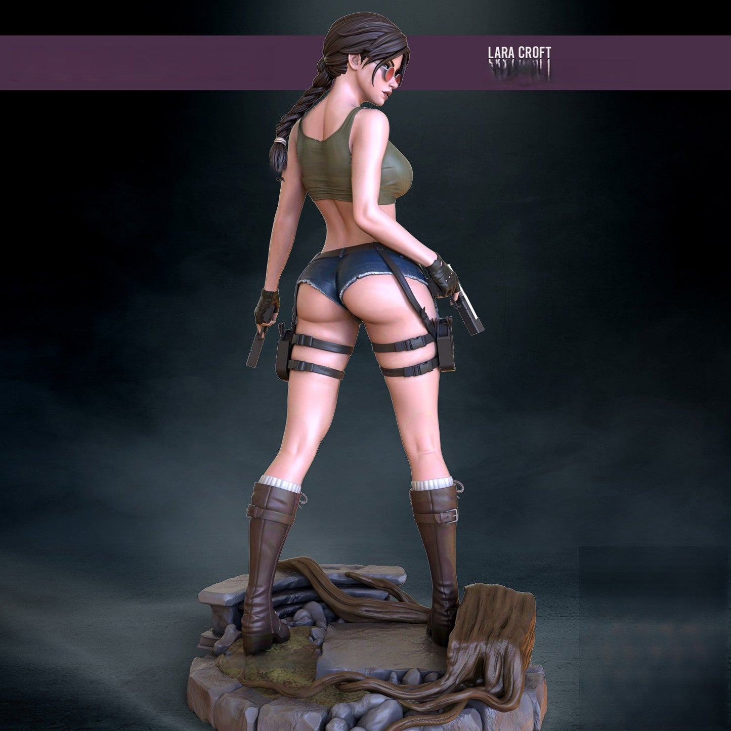 1530 Lara Croft NSFW - Tomb Raider - STL 3D Print Files