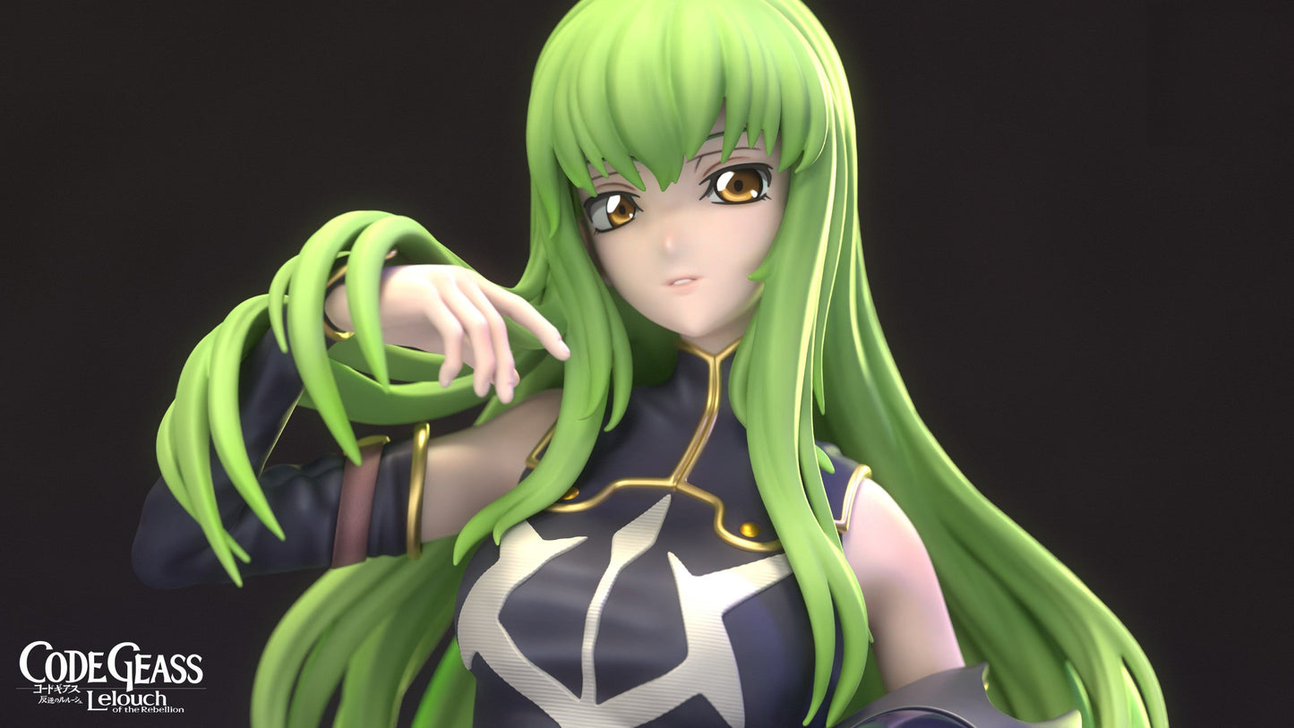 C.C. - Code Geass  - STL 3D Print Files