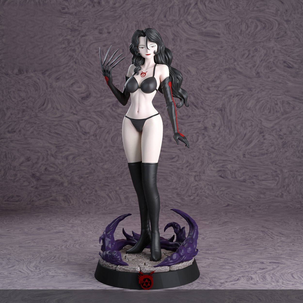 Lust NSFW - Fullmetal Alchemist - STL 3D Print Files