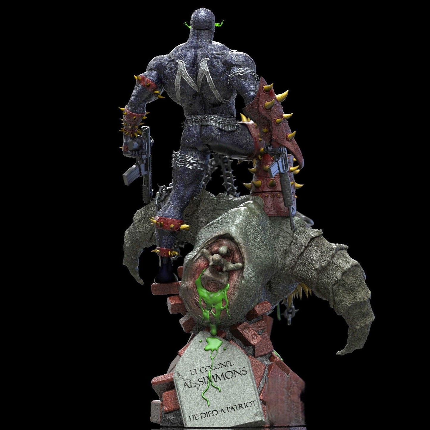 1449 Spawn - Al Simmons - STL 3D Print Files