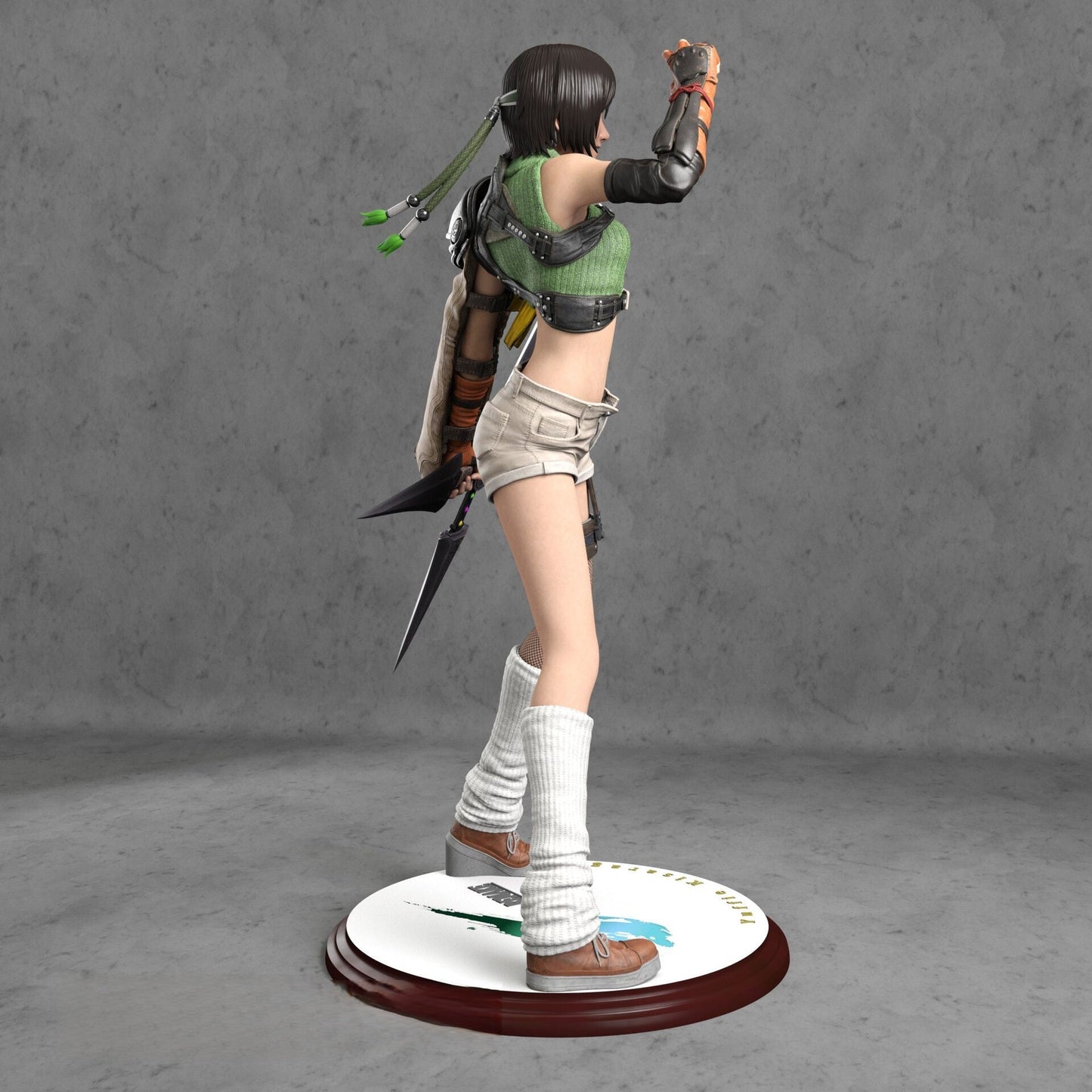 Yuffie Kisaragi - Final Fantasy - STL 3D Print Files