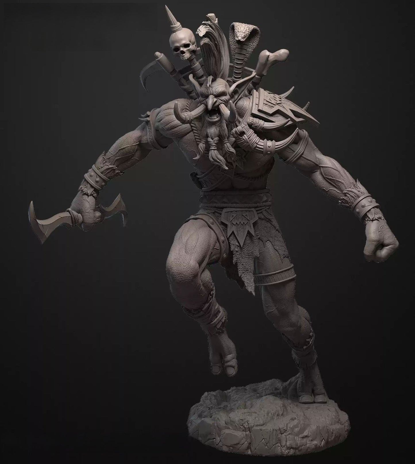 1838 Voljin - World of Warcraft - STL 3D Print Files