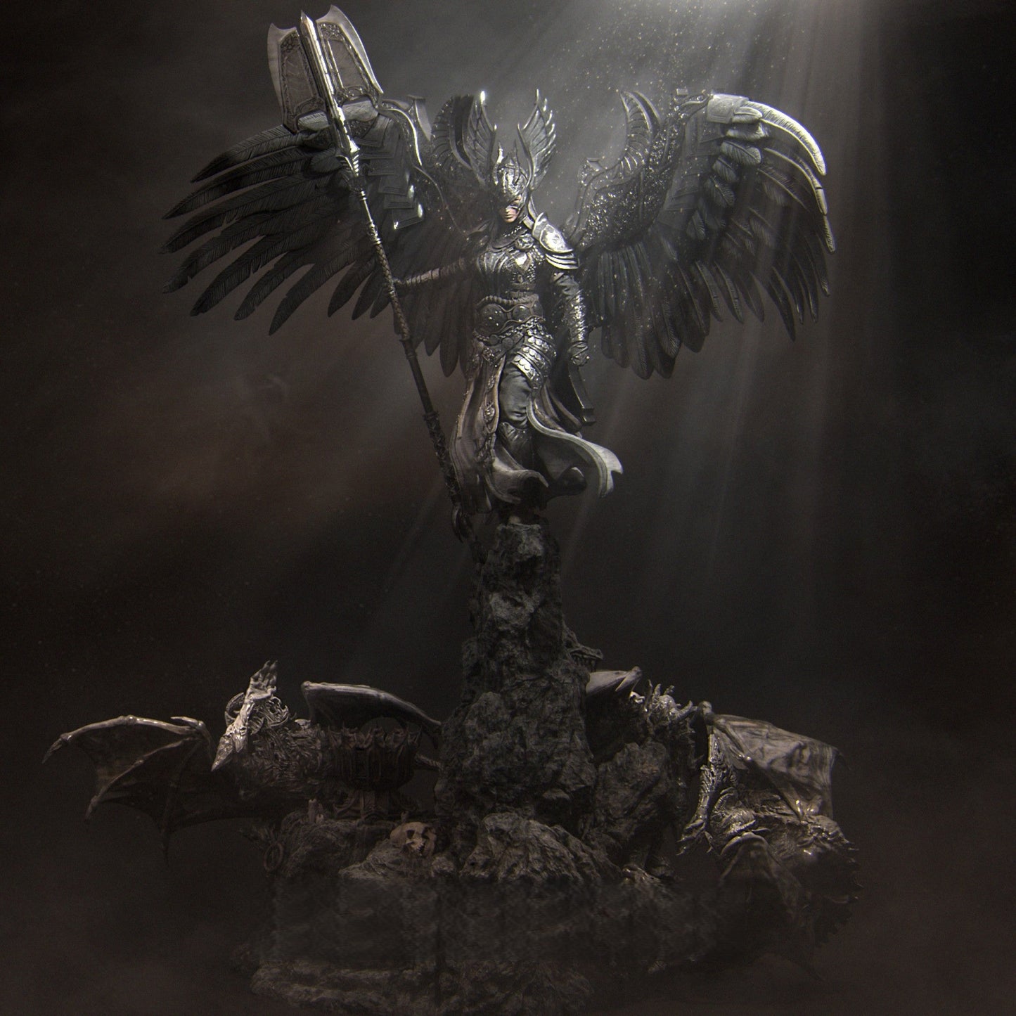 Revna - The Angel of Salvation - STL 3D Print Files