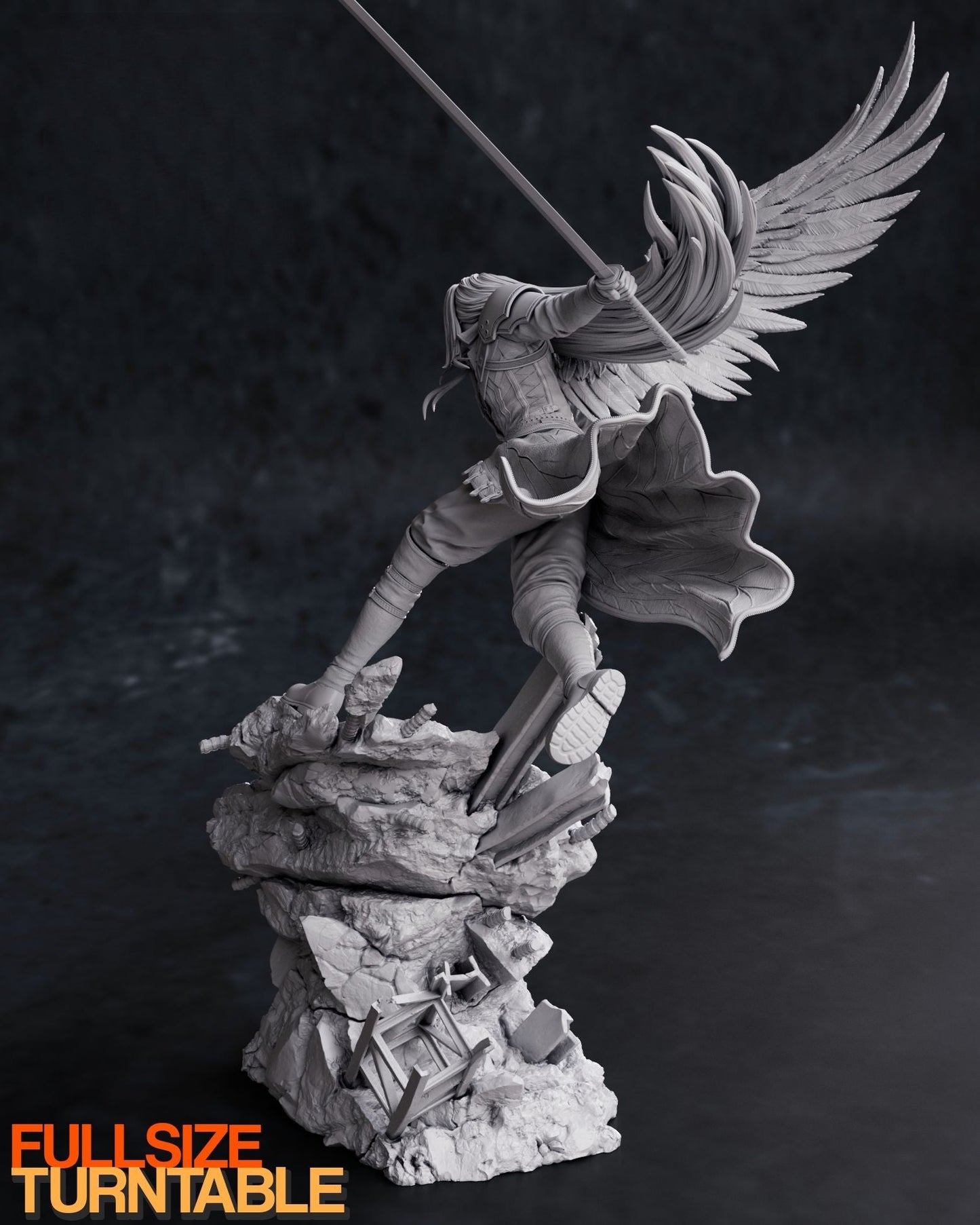 1269 Sephiroth - Final Fantasy VII - STL 3D Print Files