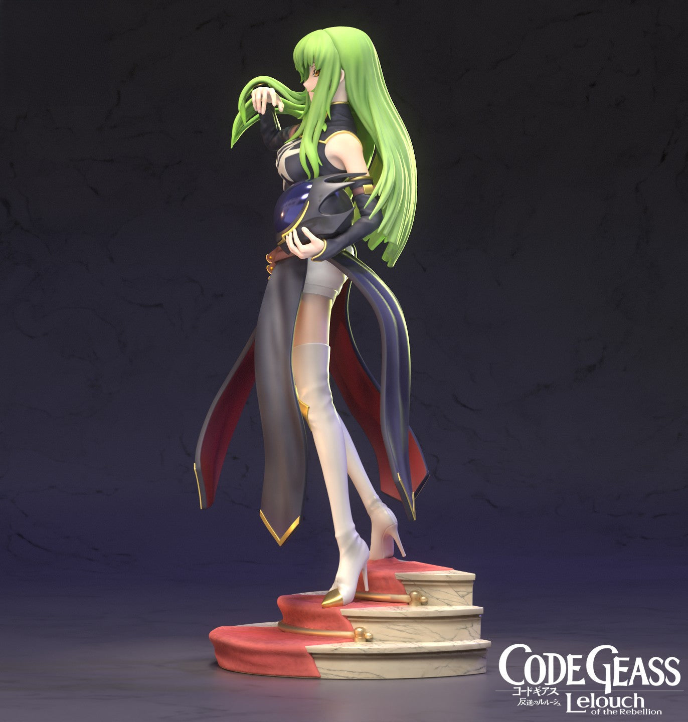 C.C. - Code Geass  - STL 3D Print Files