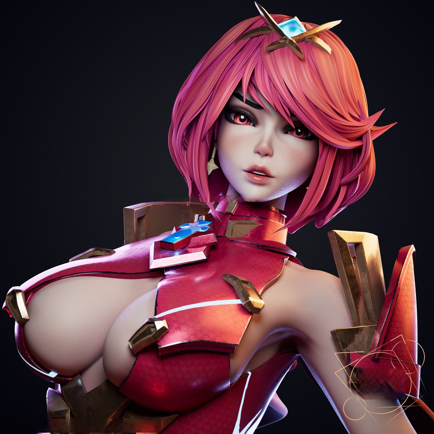 Pyra - Xenoblade Chronicles - STL 3D Print Files