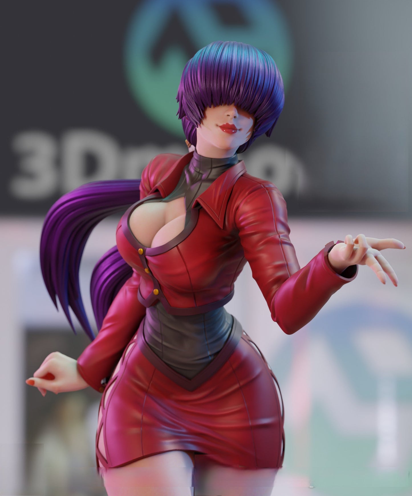 Shermie NSFW - The King of Fighters - STL 3D Print Files