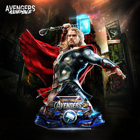 Thor Avengers 2012 - STL 3D Print Files