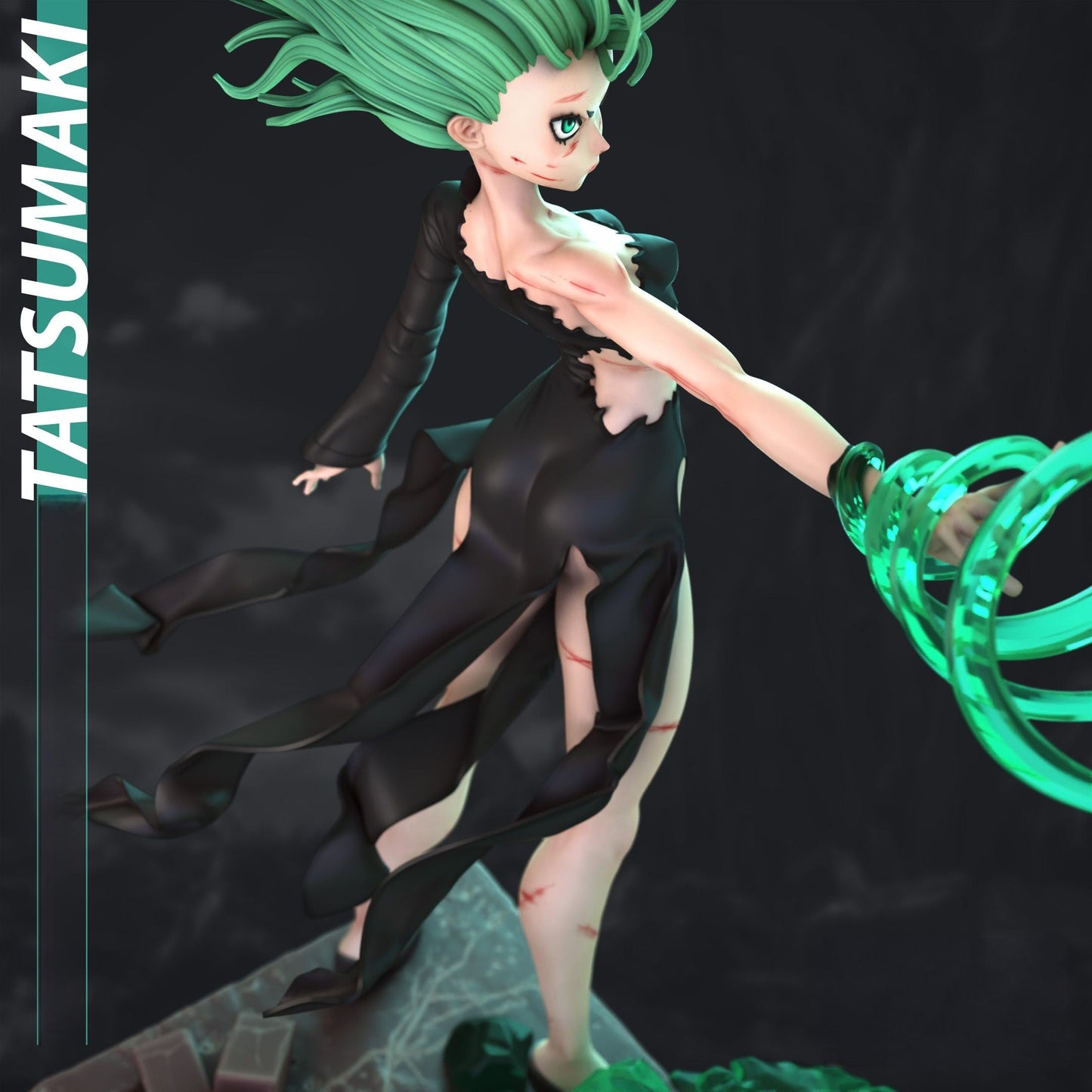 Tatsumaki NSFW -  One Punch Man - STL 3D Print Files