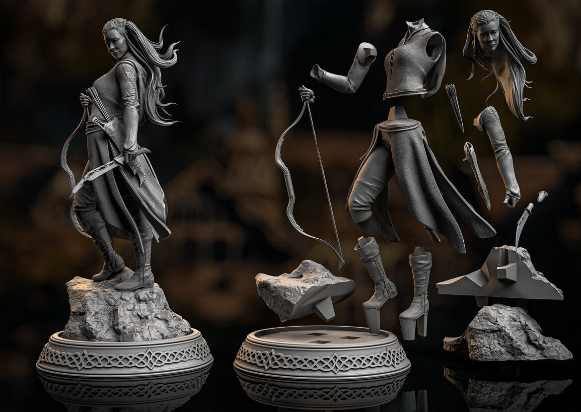 Tauriel NSFW - The Hobbit - STL 3D Print Files