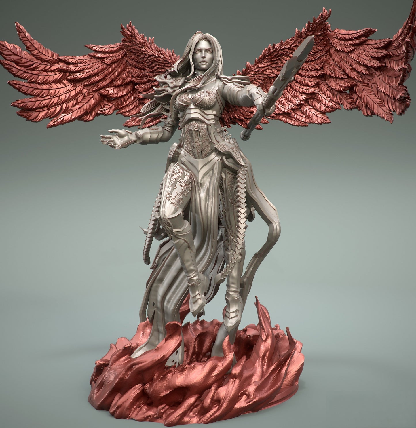 Mad Angel - STL 3D Print Files