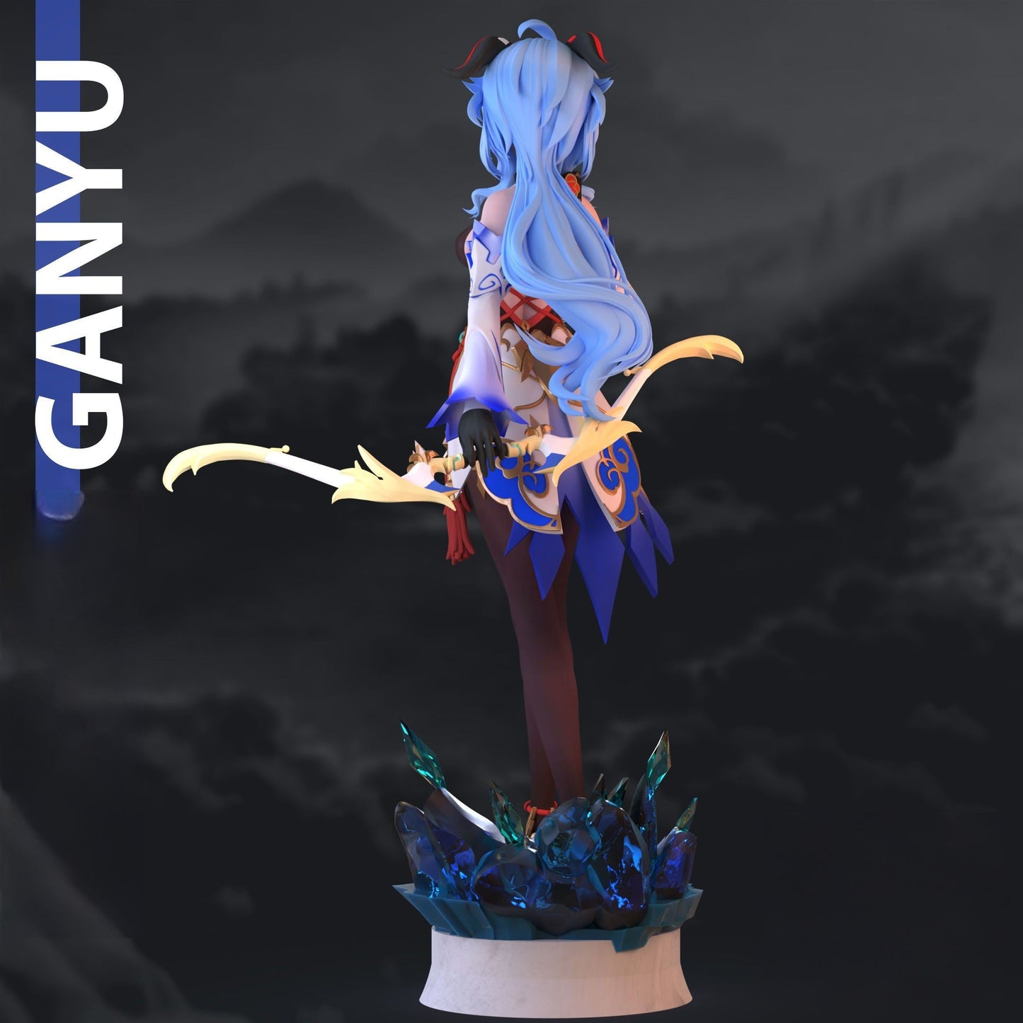 Ganyu - Genshin Impact - STL 3D Print Files