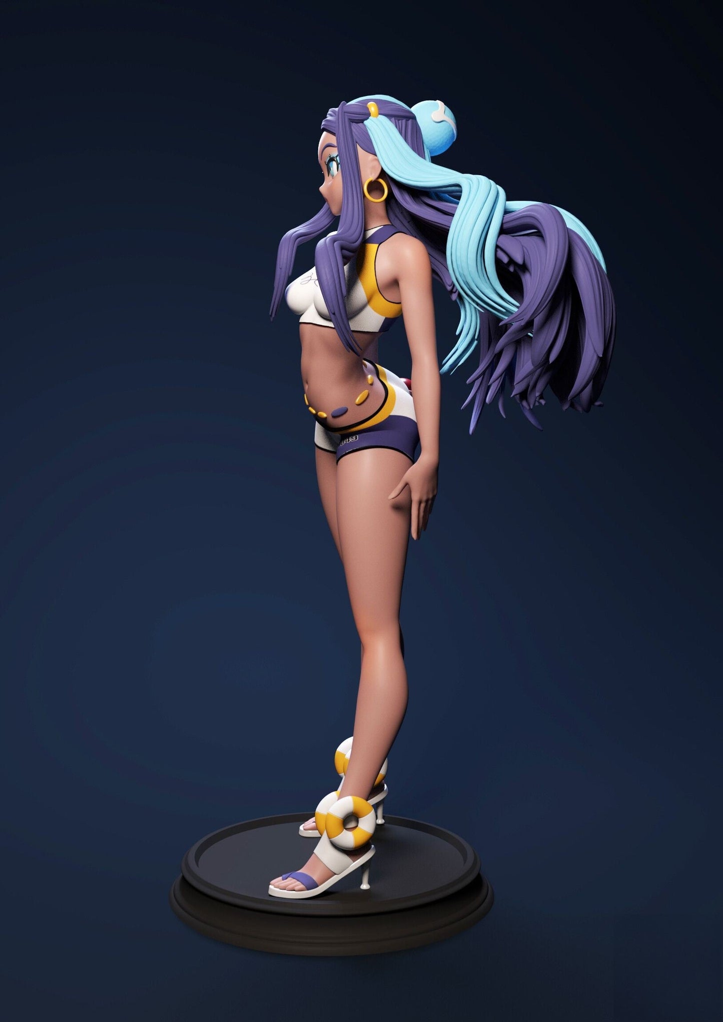 Nessa - Pokemon - STL 3D Print Files