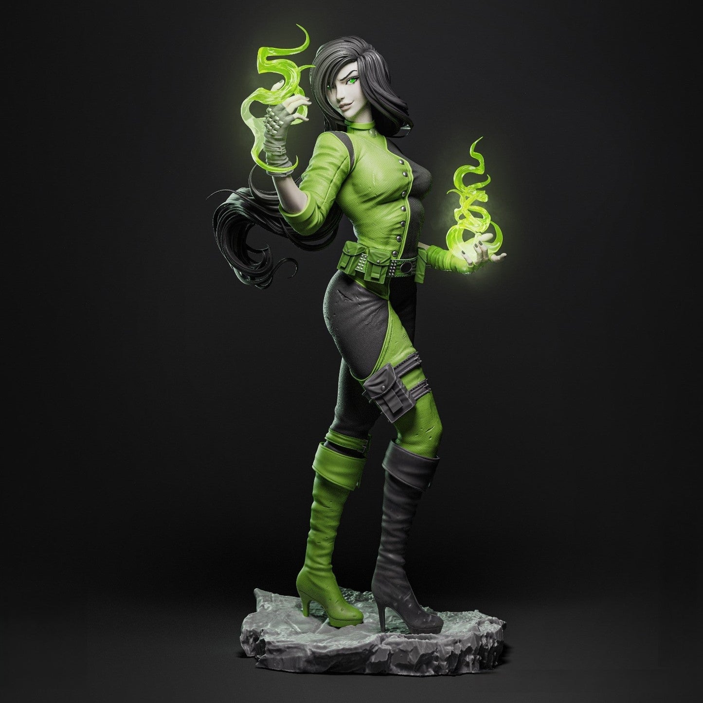 Shego - Kim Possible - STL 3D Print Files