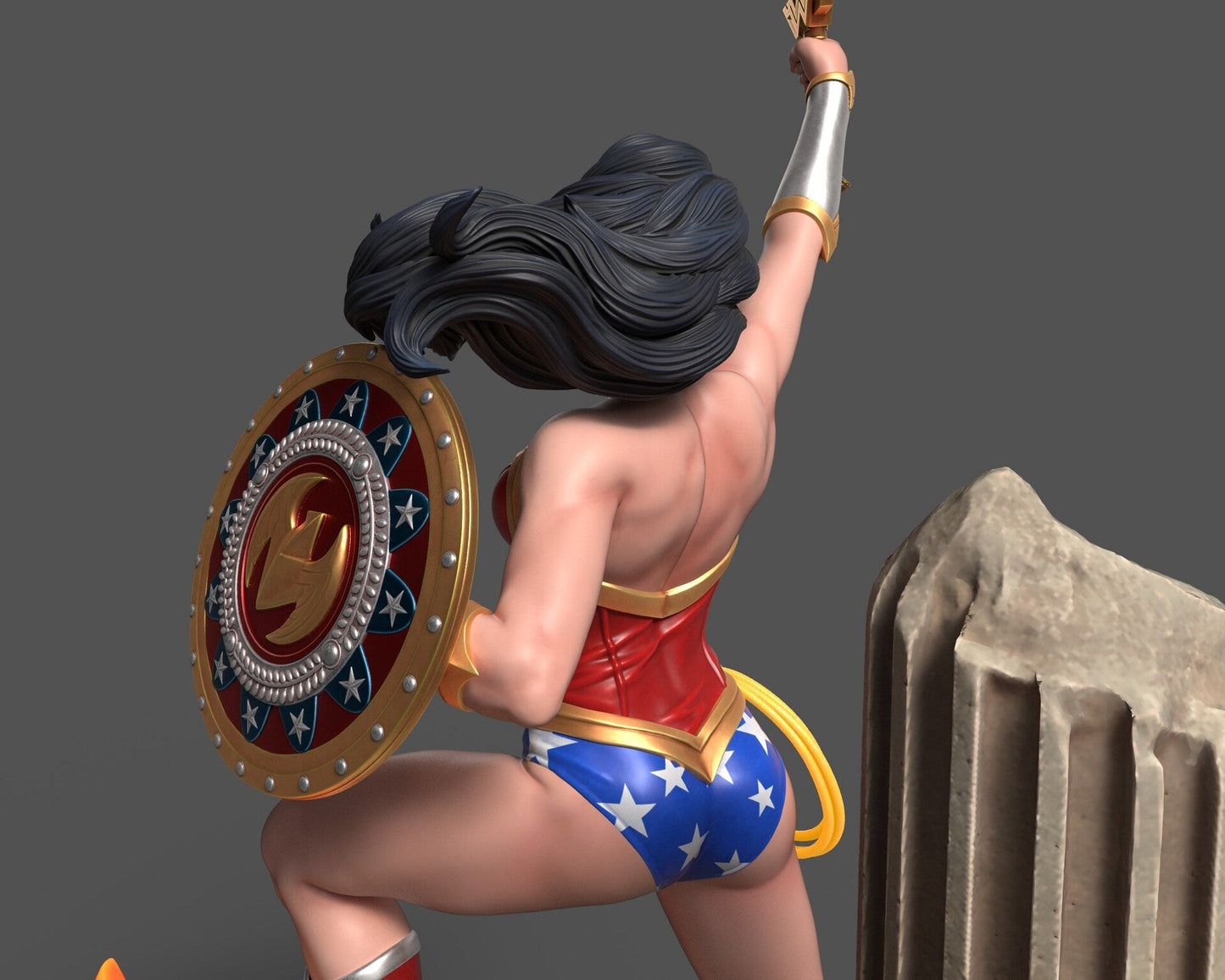 1469 Wonder Woman - DC Comics - STL 3D Print Files