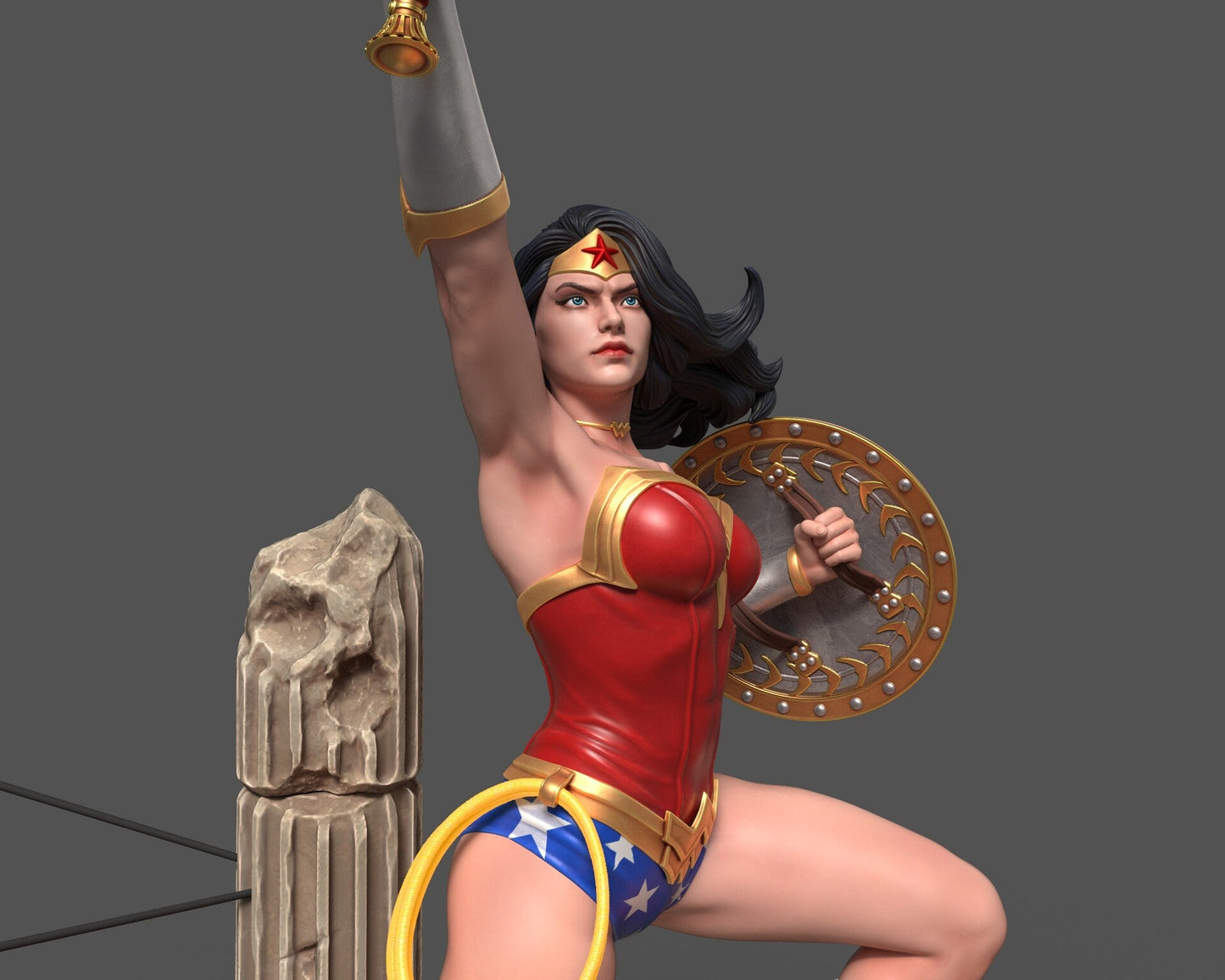 1469 Wonder Woman - DC Comics - STL 3D Print Files