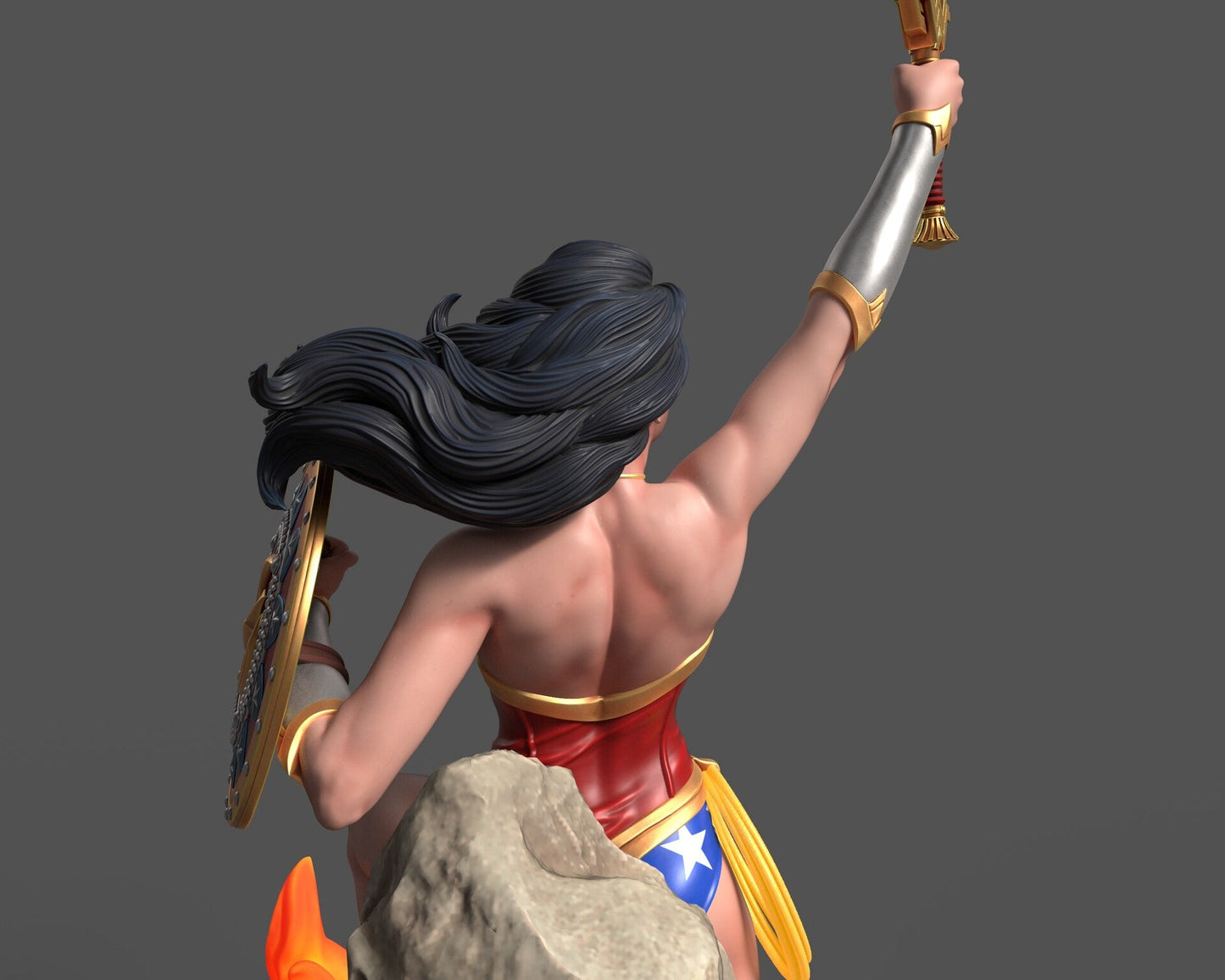 1469 Wonder Woman - DC Comics - STL 3D Print Files