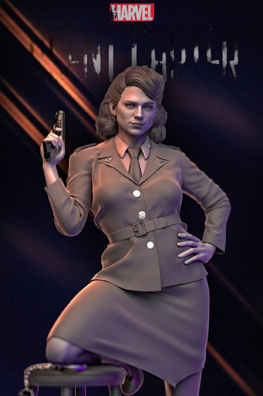 Peggy Carter NSFW - Agent Carter - STL 3D Print Files