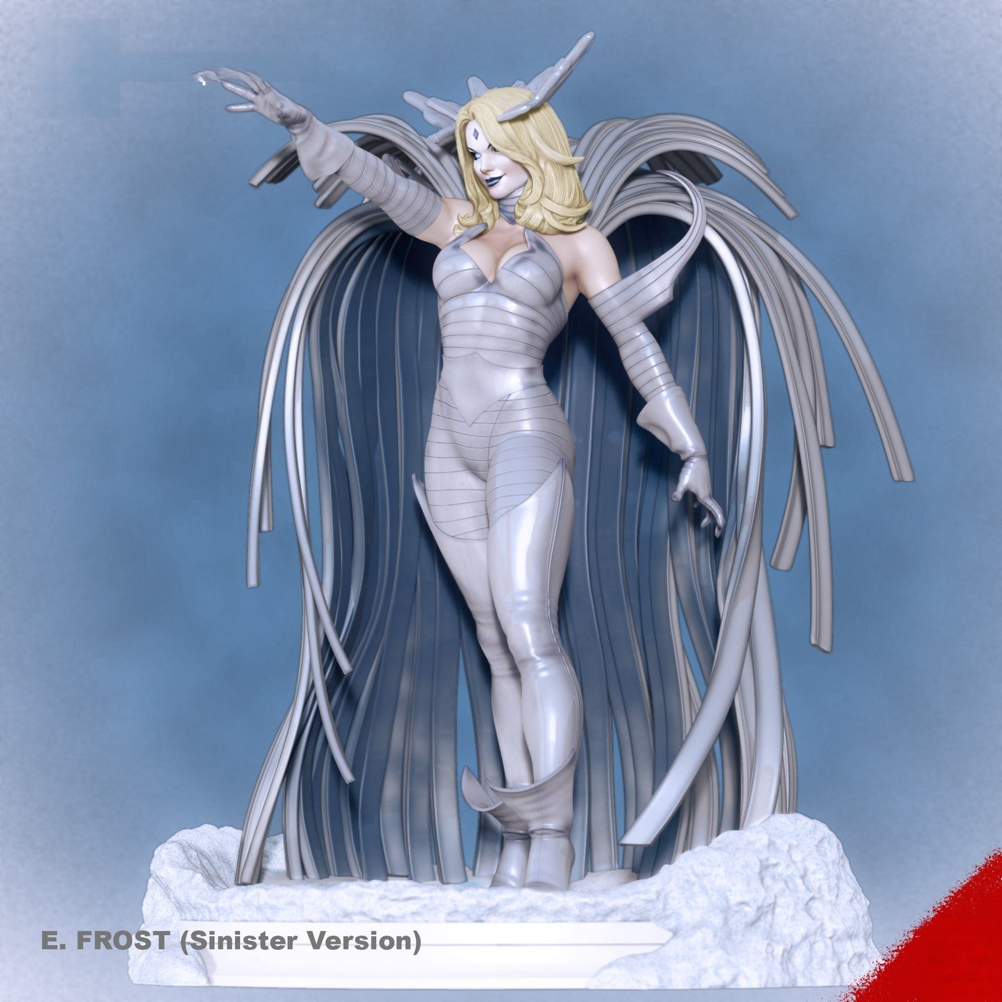 1392 Emma Frost - Marvel Comics - STL 3D Print Files