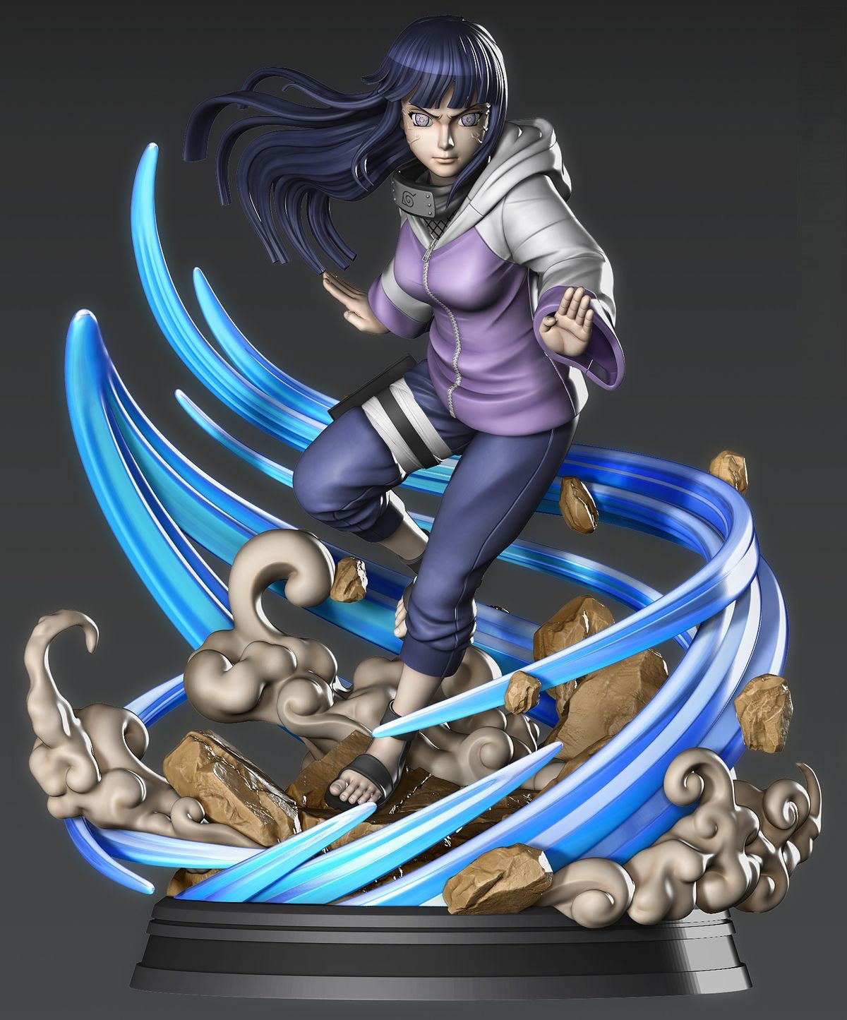 Hinata Hyuga - Naruto - STL 3D Print Files