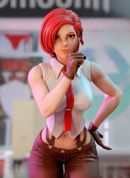 Vanessa NSFW - The King Of Fighters - STL 3D Print Files