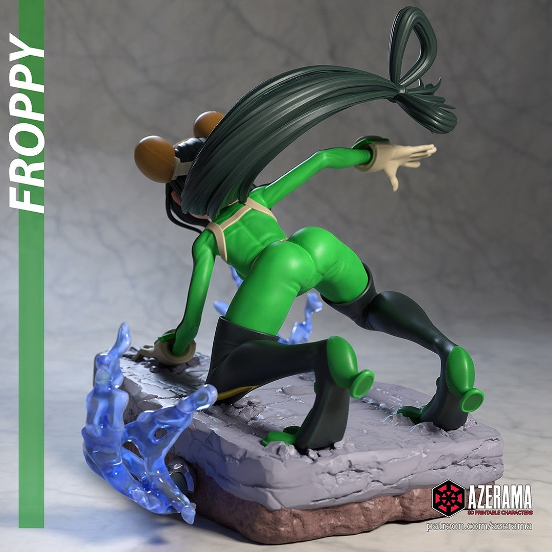 Tsuyu Asui NSFW - My Hero Academia  - STL 3D Print Files