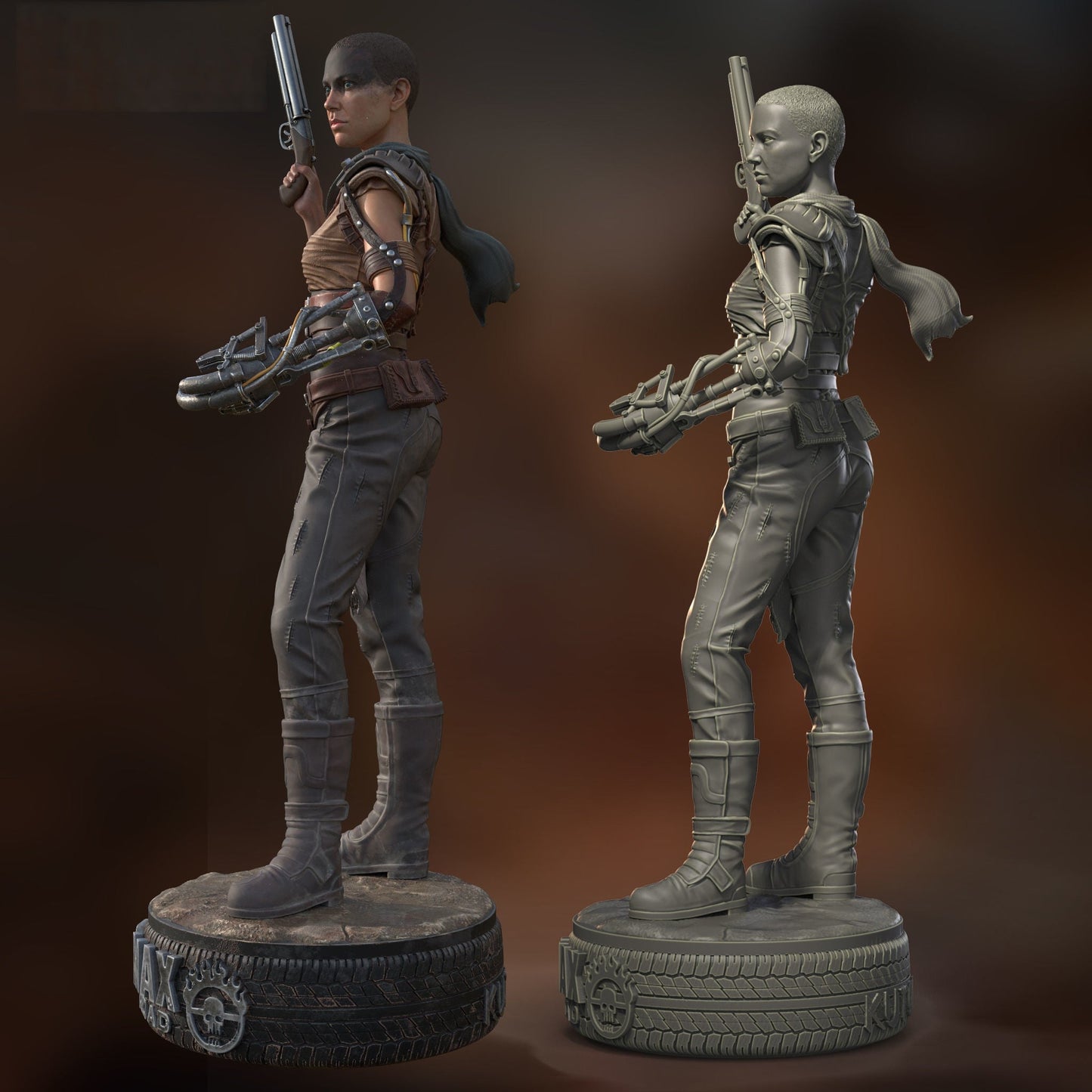 Furiosa - Mad Max: Fury Road - STL 3D Print Files