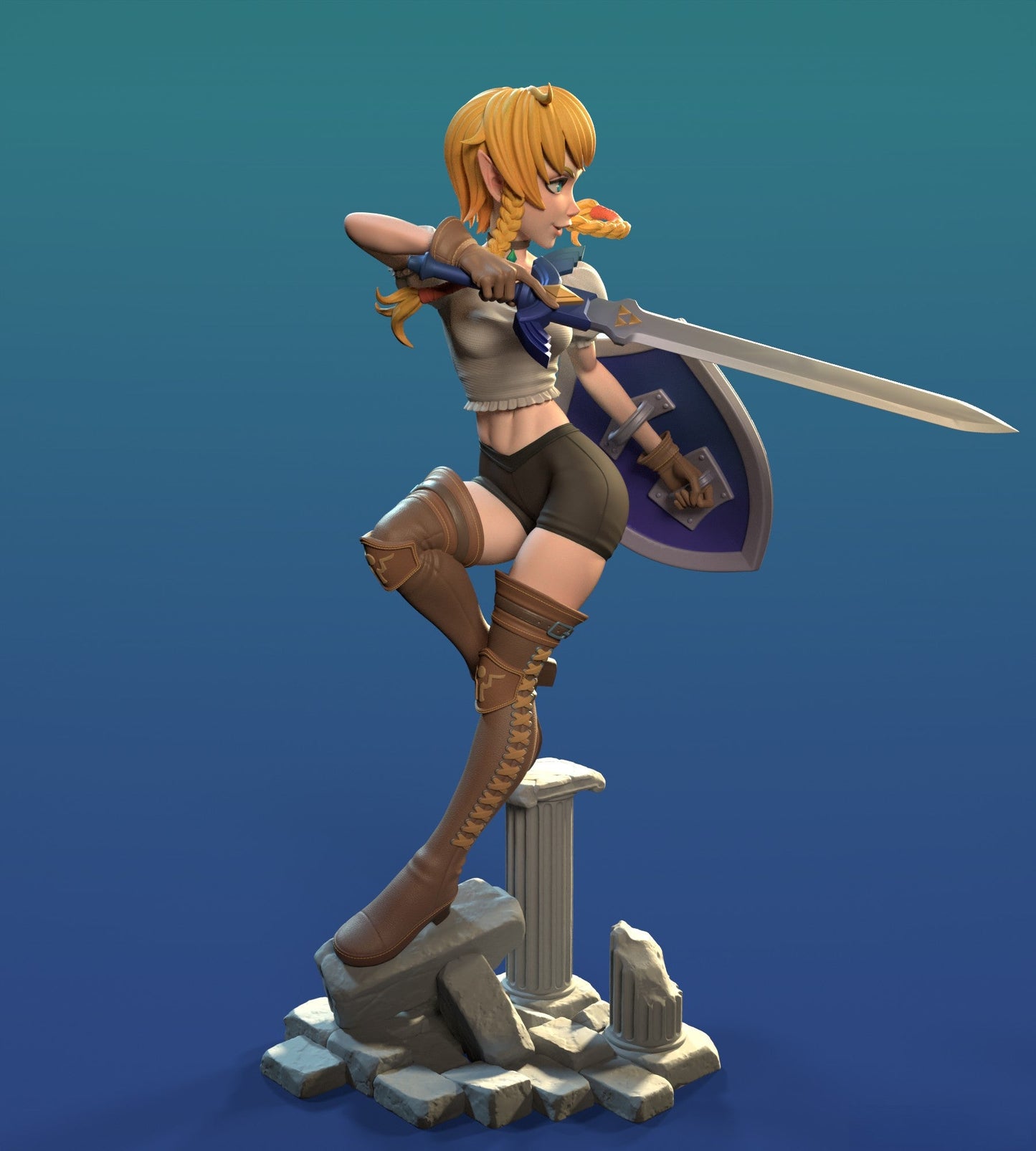 Linkle NSFW - The Legend of Zelda - STL 3D Print Files