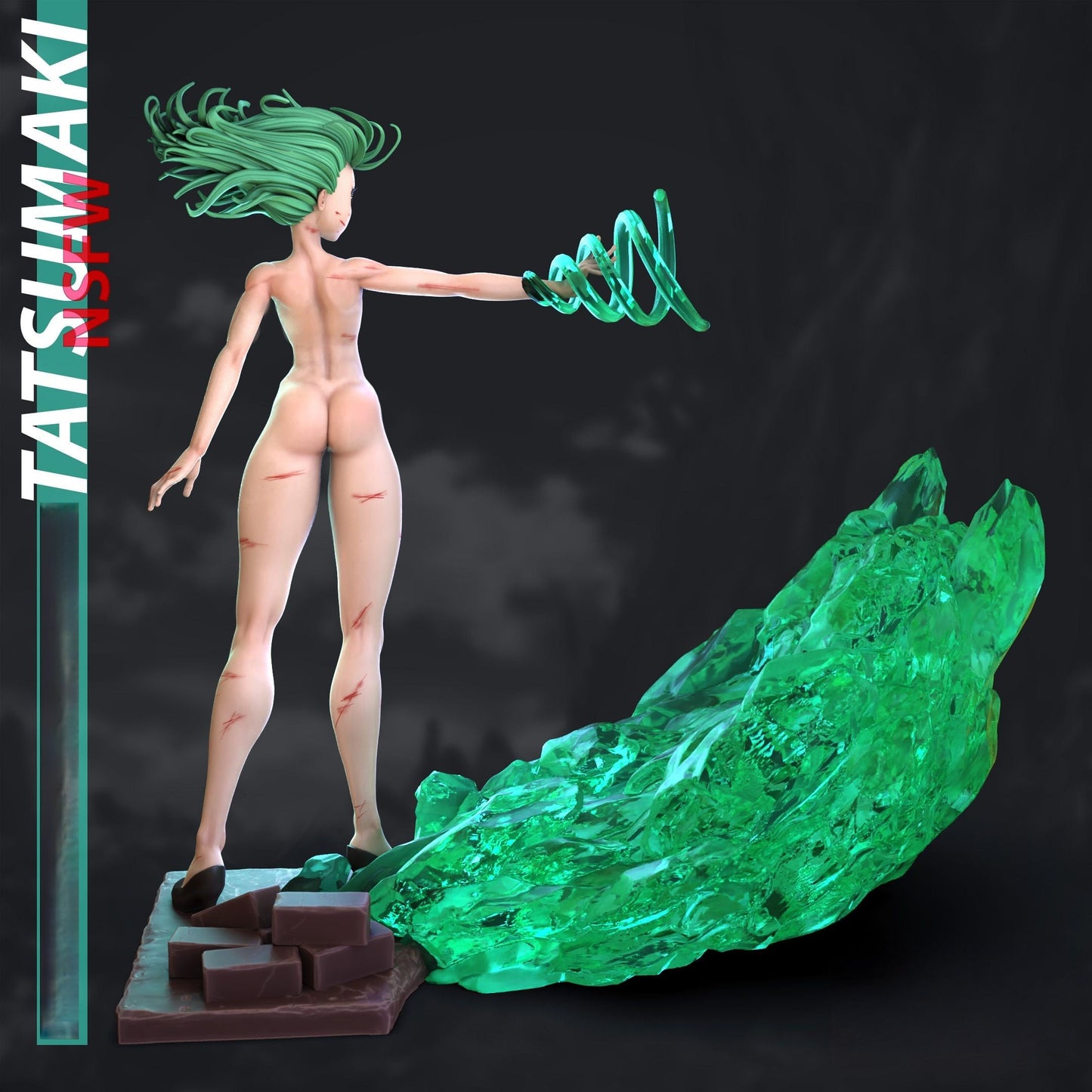 Tatsumaki NSFW -  One Punch Man - STL 3D Print Files