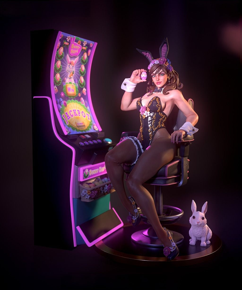 Casino Bunny Irene - STL 3D Print Files