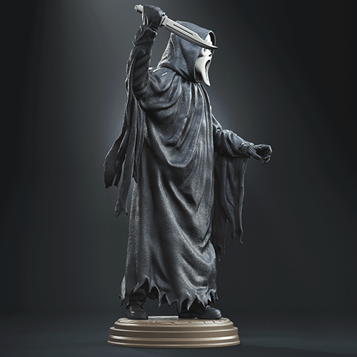 Ghostface - Scream - STL 3D Print Files