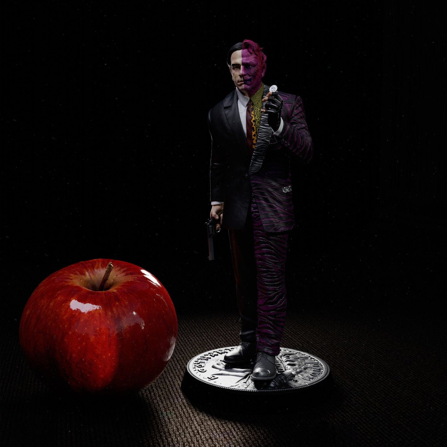 Two face - Tommy Lee Jones - Batman - STL 3D Print Files