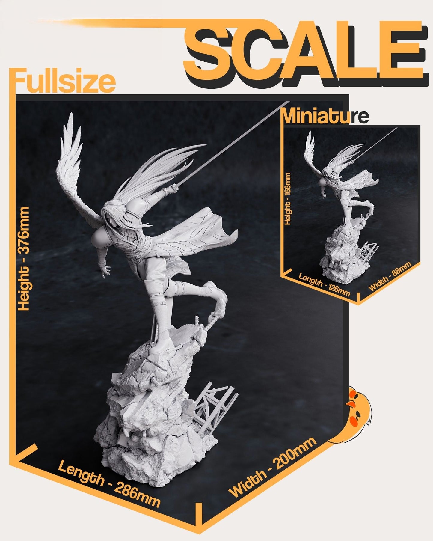 1269 Sephiroth - Final Fantasy VII - STL 3D Print Files