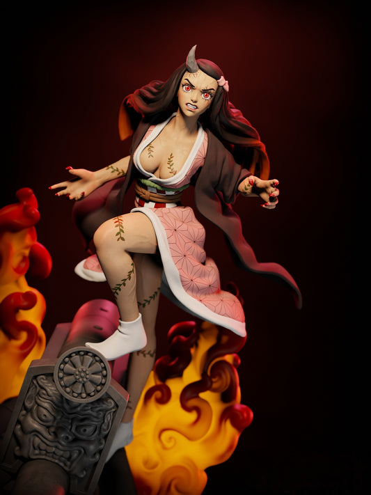 1340 Nezuko Kamado - Kimetsu no Yaiba - STL 3D Print Files