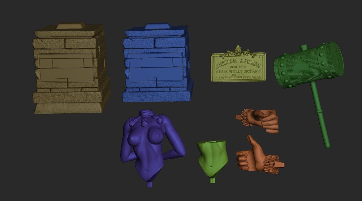 Harley Quinn Classic NSFW - STL 3D Print Files