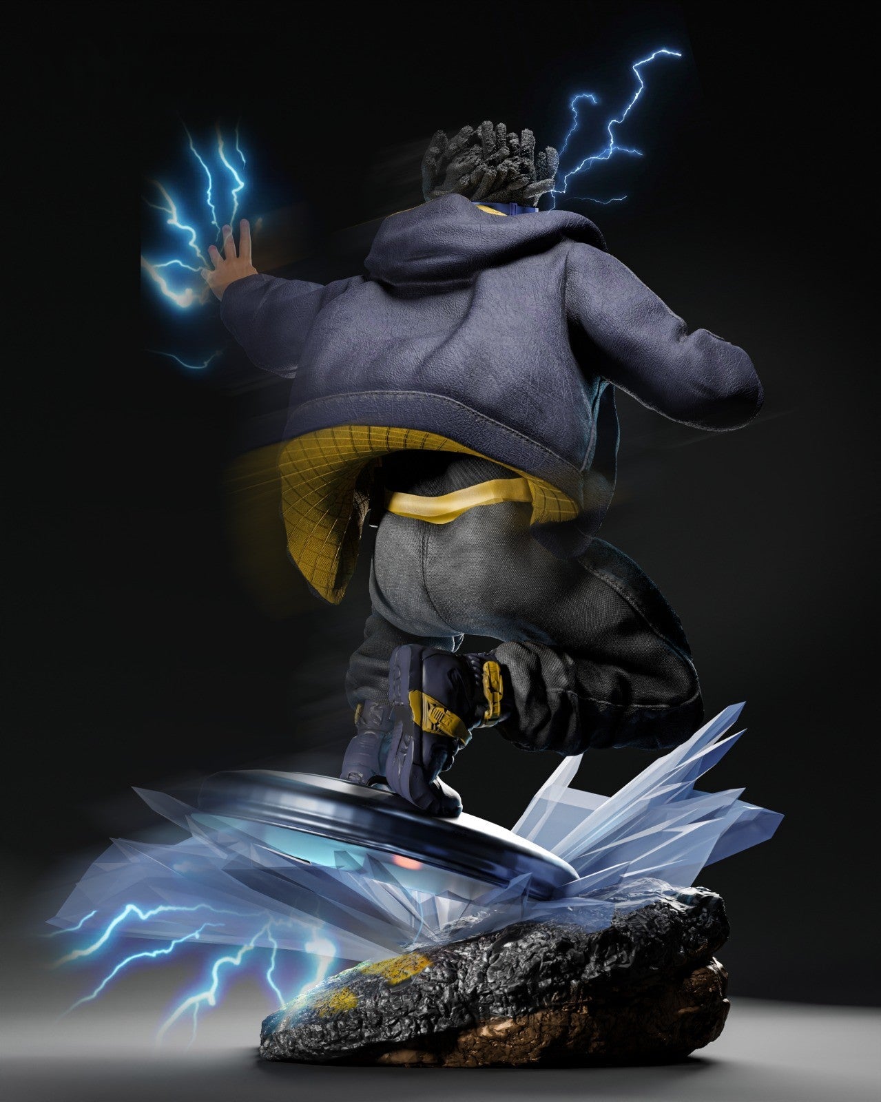 Static Shock - DC Comics - STL 3D Print Files