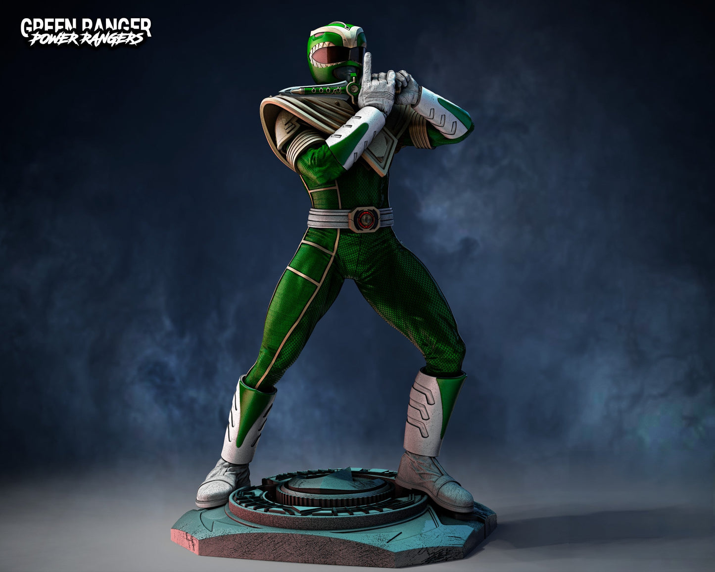 Green Ranger - Power Ranger  - STL 3D Print Files