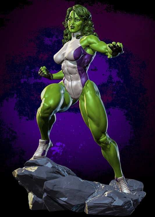 She Hulk NSFW - Marvel Comics - STL 3D Print Files