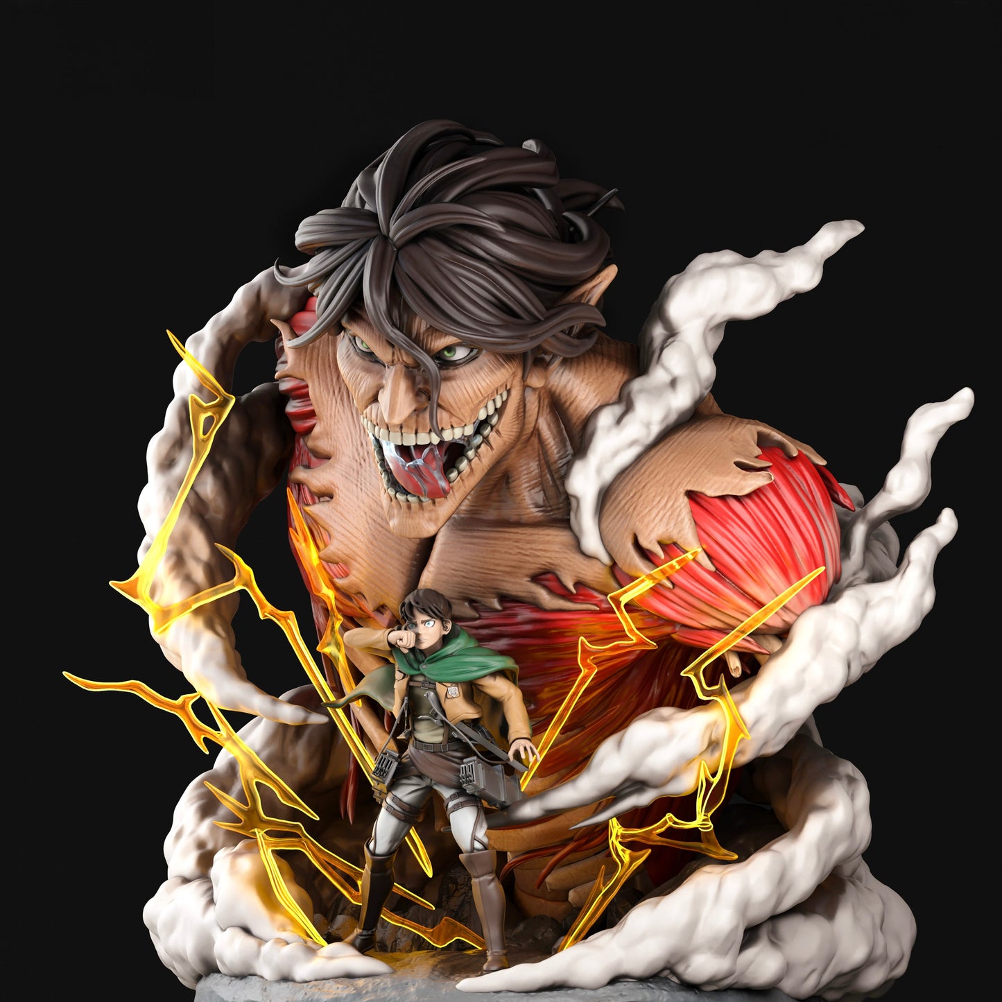 Eren Yeager - Attack on Titan - STL 3D Print Files