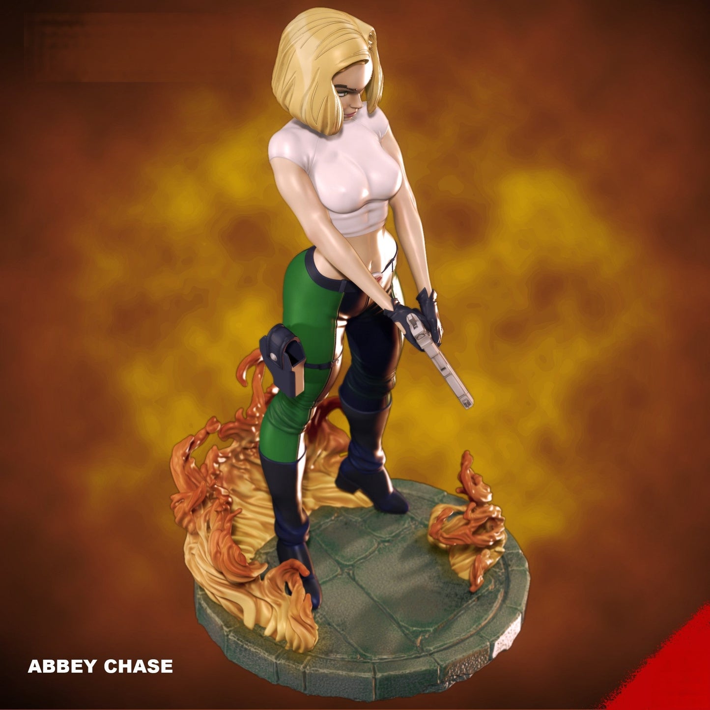 Abbey Chase - Danger Girl - STL 3D Print Files