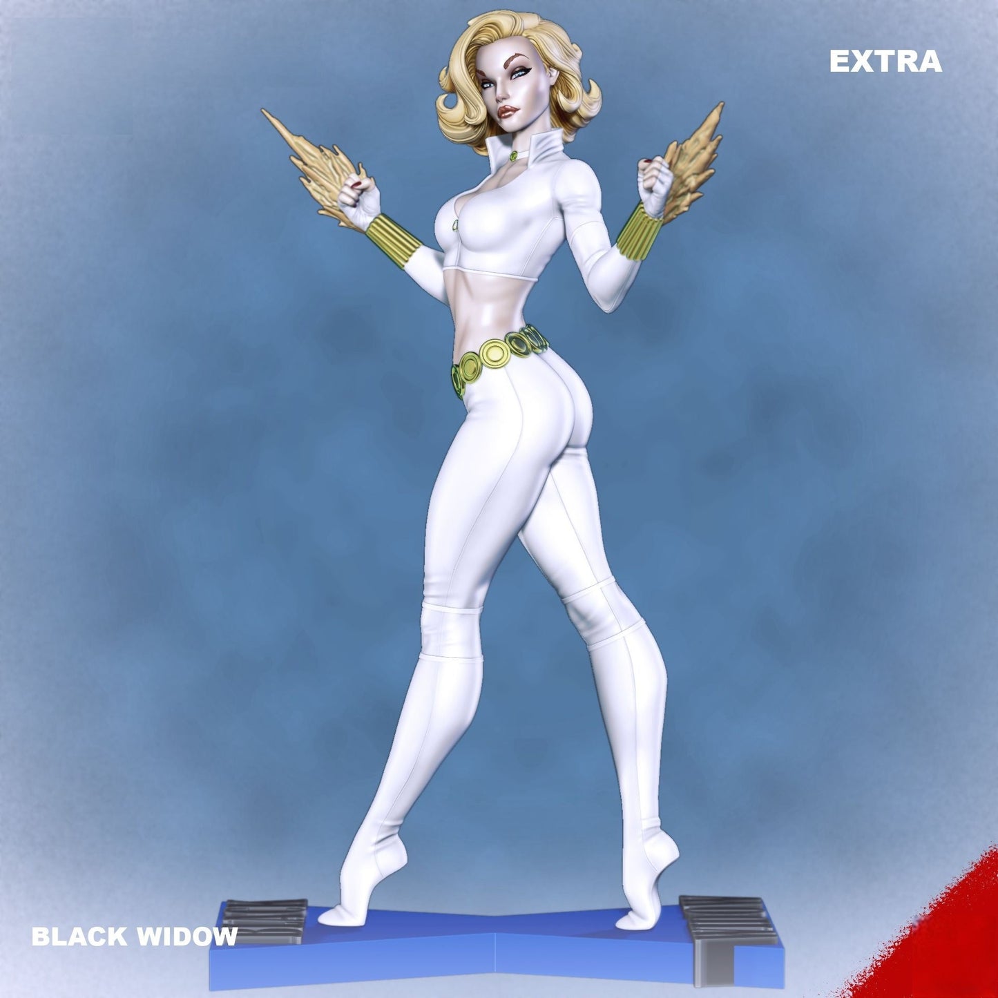 Black Widow Comic NSFW - STL 3D Print Files